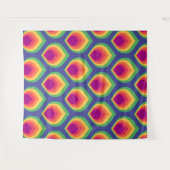 Tenture Motif Retro Mod (Devant (Horizontal))