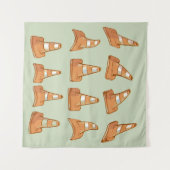 Tenture Motif Road Cone (Devant (Horizontal))