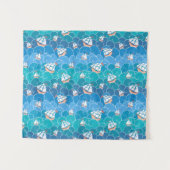 Tenture Motif rocheux de mer (Devant (Horizontal))