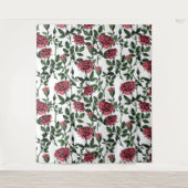 Tenture motif rose (Devant)