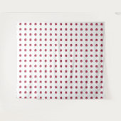 Tenture Motif rose (Devant (Horizontal))