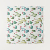 Tenture Motif rose d'étape | de fleur de désert (Devant)