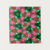 Tenture Motif Rose du désert (Devant)