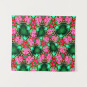 Tenture Motif Rose du désert (Devant (Horizontal))