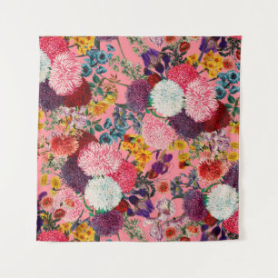Tenture Motif rose floral