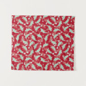 Tenture Motif rouge et vert - Koi Fish (Devant (Horizontal))