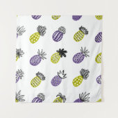 Tenture Motif sans ananas (Devant (Horizontal))