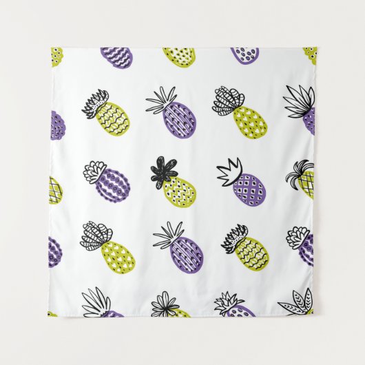 Tenture Motif sans ananas (Devant)