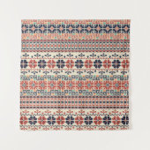 Tenture Motif sans couture avec braises palestiniennes tra (Devant)