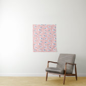 Tenture Motif sans couture avec de mignons mouettes (En situation)