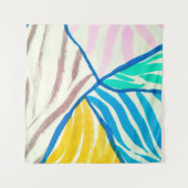 Tenture Motif sans couture avec des arbres. arbres d'autom (Devant (Horizontal))