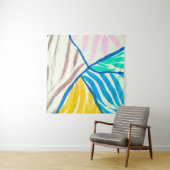 Tenture Motif sans couture avec des arbres. arbres d'autom (En situation (horizontale))