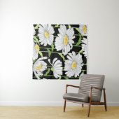 Tenture motif sans couture avec fleurs d'été (En situation (horizontale))