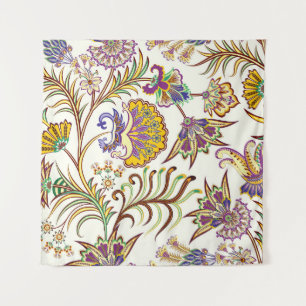 Tenture Motif sans couture avec floral cachemire