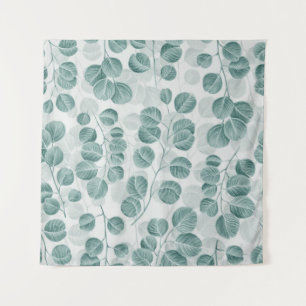 Tenture Motif sans couture botanique avec graphique vintag