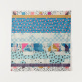 Tenture Motif sans couture, carreaux patchwork. (Devant (Horizontal))