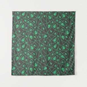 Tenture Motif sans couture effrayant A (Style : 1)