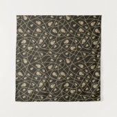 Tenture Motif sans couture effrayant A (Style : 2) (Devant (Horizontal))