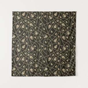 Tenture Motif sans couture effrayant A (Style : 2)