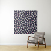 Tenture Motif sans couture effrayant D (Style : 1) (En situation)