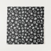 Tenture Motif sans couture effrayant D (Style : 3) (Devant (Horizontal))