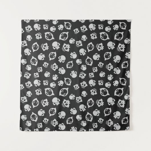 Tenture Motif sans couture effrayant D (Style : 3) (Devant)