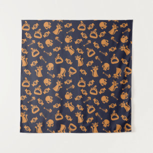 Tenture Motif sans couture épouvantable C (Style : 1)