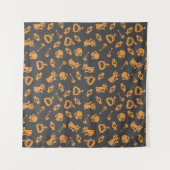 Tenture Motif sans couture épouvantable C (Style : 2) (Devant (Horizontal))