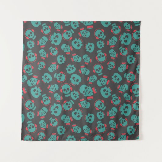 Tenture Motif sans couture Épouvantable E (Style : 2) (Devant)