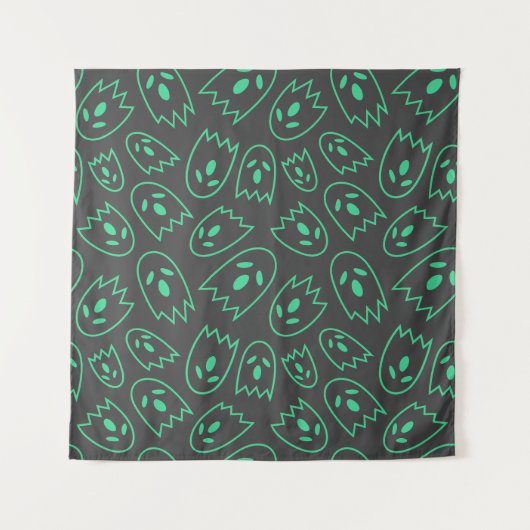 Tenture Motif sans couture Épouvantable H (Style: 2) (Devant)