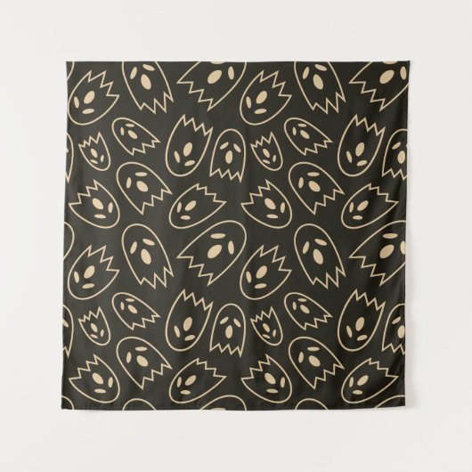 Tenture Motif sans couture Épouvantable H (Style : 3) (Devant)
