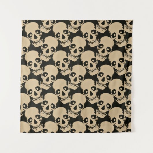 Tenture Motif sans couture épouvantable J (Style : 3) (Devant)