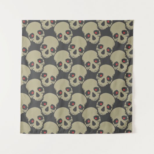 Tenture Motif sans couture épouvantable K (Style: 2) (Devant)