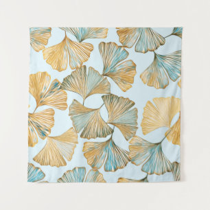 Tenture Motif sans couture Gingko Feuille
