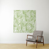 Tenture Motif sans couture Monstera feuille arrière - plan (En situation (horizontale))