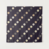 Tenture Motif sans soudure à point Polka. La texture cribl (Devant (Horizontal))