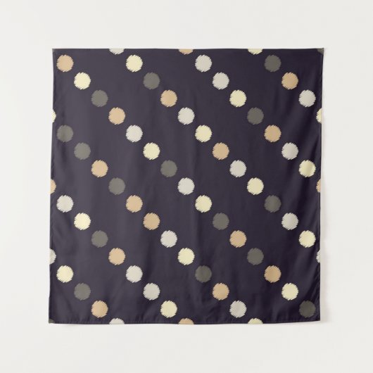 Tenture Motif sans soudure à point Polka. La texture cribl (Devant)