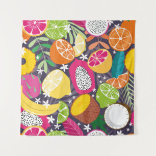Tenture Motif sans soudure, collection de tropi exotiques