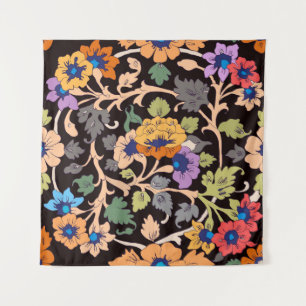 Tenture motif sans soudure. ornement fleuri islamique clas