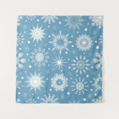 Tenture Motif Snowflake (Devant (Horizontal))