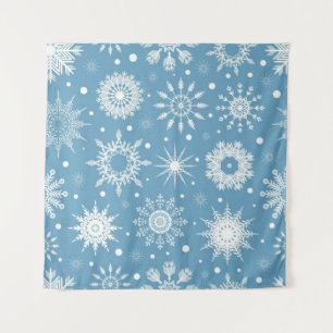 Tenture Motif Snowflake