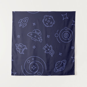 Tenture Motif spatial