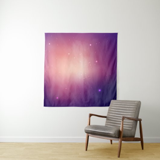 Tenture Motif spatial (En situation (horizontale))