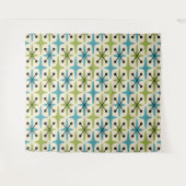 Tenture Motif Starburst moderne du milieu du siècle (Devant (Horizontal))