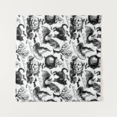 Tenture Motif transparent pour Halloween (Devant (Horizontal))