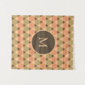 Tenture Motif triangles (Devant (Horizontal))