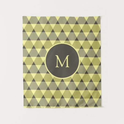 Tenture Motif triangles (Devant)