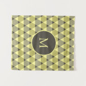 Tenture Motif triangles (Devant (Horizontal))