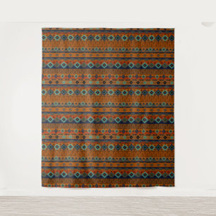 Tenture Motif tribal aztèque.