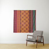 Tenture Motif tribal homogène ethnique (En situation (horizontale))